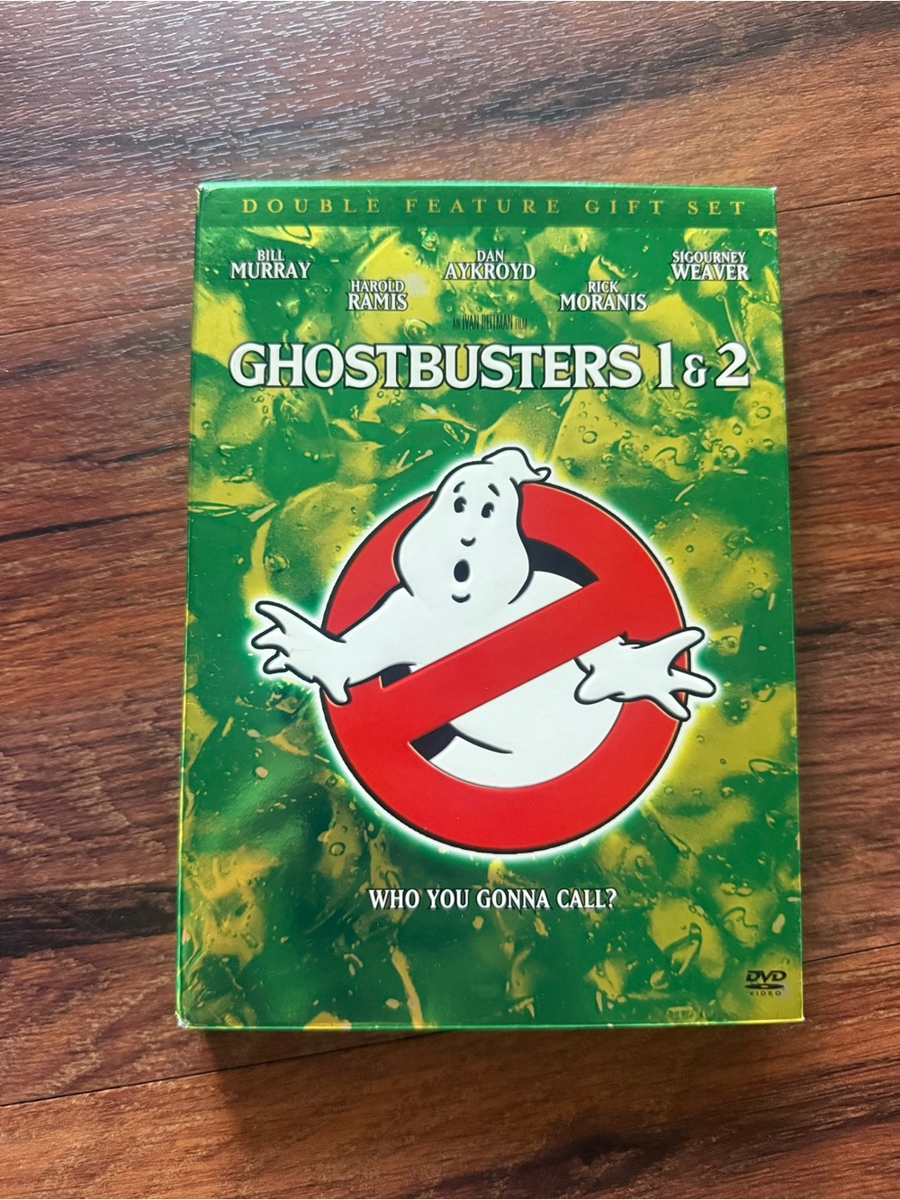 Ghostbusters 1 & 2 (DVD) Double feature Gift Set With movie scrapbook